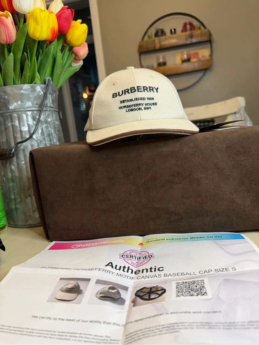 Burberry coa trim